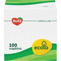 Серветки столові Ruta Ecolo 21*24см 100шт