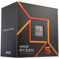 Процесор AMD Ryzen 5 7600 6C/12T 3.8/5.1GHz Boost 32Mb Radeon Graphics AM5 65W Wraith Stealth cooler Box (100-100001015B