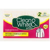 Мило господарське Clean&White by Duru для видалення плям 125г