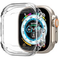 Чехол-накладка Spigen для Apple Watch Ultra (49mm) Ultra Hybrid, Crystal Clear (ACS05459)