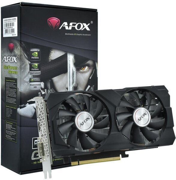 

Видеокарта AFOX GeForce RTX 2060 Super 8GB (AF2060S-8192D6H4-V2)