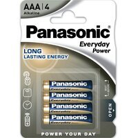 Батарейка Panasonic Everyday Power AAA Alkaline 4 шт (LR03REE/4BP)