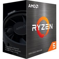 Процесор AMD Ryzen 5 5600 6C/12T 3.5/4.4GHz Boost 32Mb AM4 65W Wraith Stealth cooler Box