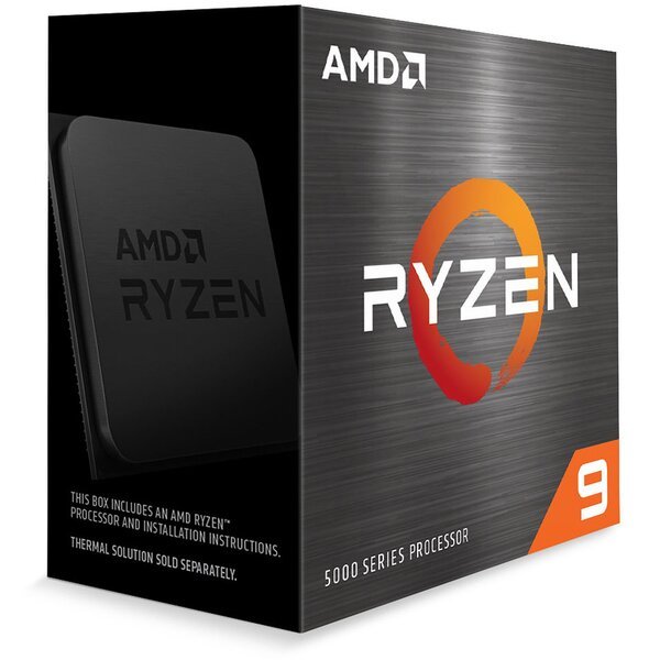 

Процессор AMD Ryzen 9 5950X 16C/32T 3.4/4.9GHz Boost 64Mb AM4 105W w/o cooler Box (100-100000059WOF)
