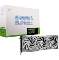 Видеокарта MSI GeForce RTX 4070 12GB GDDR6X GAMING X SLIM WHITE (912-V513-274)