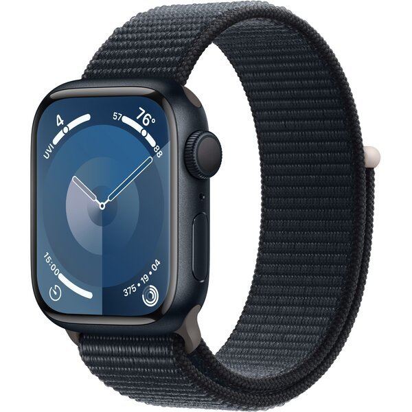 

Смарт-часы Apple Watch Series 9 GPS 41mm Midnight Aluminium Case with Midnight Sport Loop