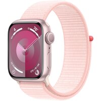 Смартгодинник Apple Watch Series 9 GPS 41mm Pink Aluminium Case with Light Pink Sport Loop