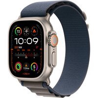 Смартгодинник Apple Watch Ultra 2 GPS + Cellular, 49mm Titanium Case with Blue Alpine Loop – Large