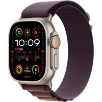 Смарт-часы Apple Watch Ultra 2 GPS + Cellular, 49mm Titanium Case with Indigo Alpine Loop - Medium