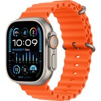 Смартгодинник Apple Watch Ultra 2 GPS + Cellular, 49mm Titanium Case with Orange Ocean Band