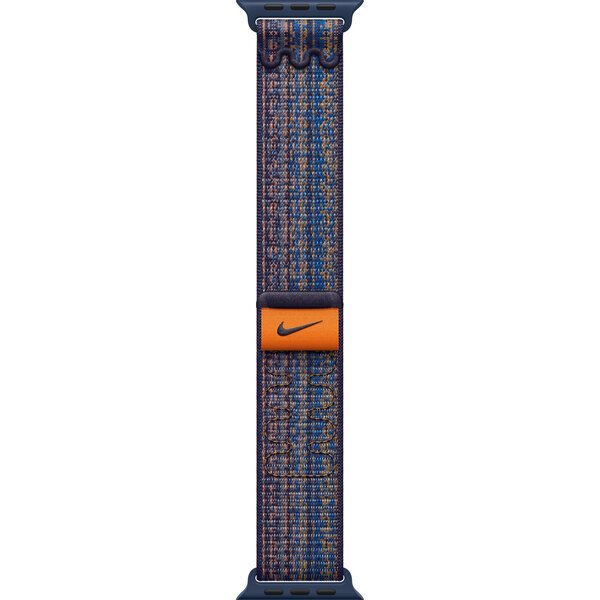 Ремешок Apple для 45mm Game Royal/Orange Nike Sport Loop (MTL53ZM/A ...