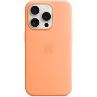 Чохол Apple для iPhone 15 Pro Silicone Case with MagSafe Orange Sorbet (MT1H3ZM/A)