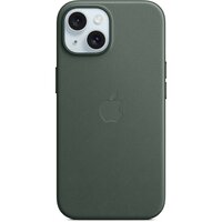 Чохол Apple для iPhone 15 FineWoven Case with MagSafe Evergreen (MT3J3ZM/A)