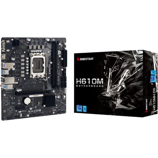 

Материнская плата Biostar H610MH D5 s1700 (H610MH_D59)