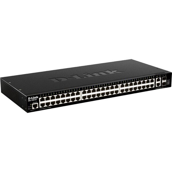 

Коммутатор D-Link DGS-1520-52/E 48xGE, 2x10GE, 2xSFP+, L3, Стекируемый (DGS-1520-52/E)