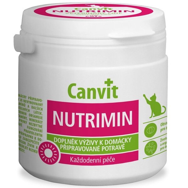 Комплекс витаминов для кошек Сanvit Nutrimin при кормлении натуральной ...