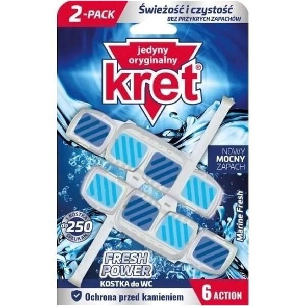 

Туалетный блок Kret Marine Fresh 40г*2шт