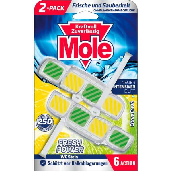 

Туалетный блок Mole Marine Fresh 40г*2шт