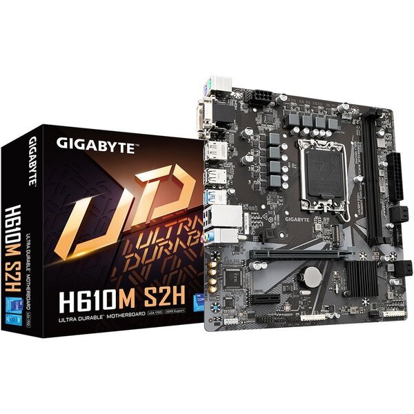 

Материнская плата GIGABYTE H610M S2H s1700 (H610M_S2H)