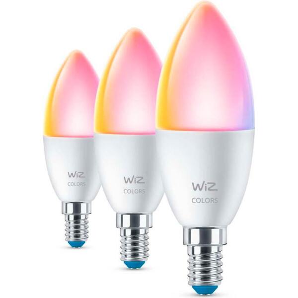 

Набор Wiz (Лампа E14 RGB Wi-Fi 3 шт) (E14RGB+E14RGB2P)
