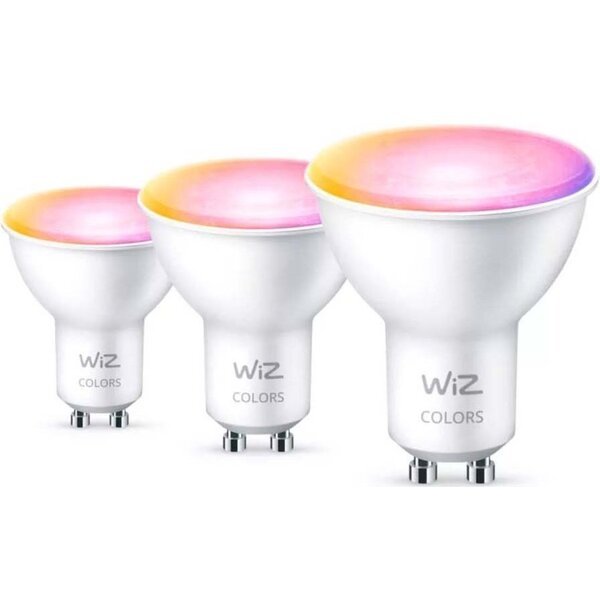 Набор Wiz (Лампа GU10 RGB Wi-Fi 3 шт) (GU10RGB+GU10RGB2P) – купить в ...