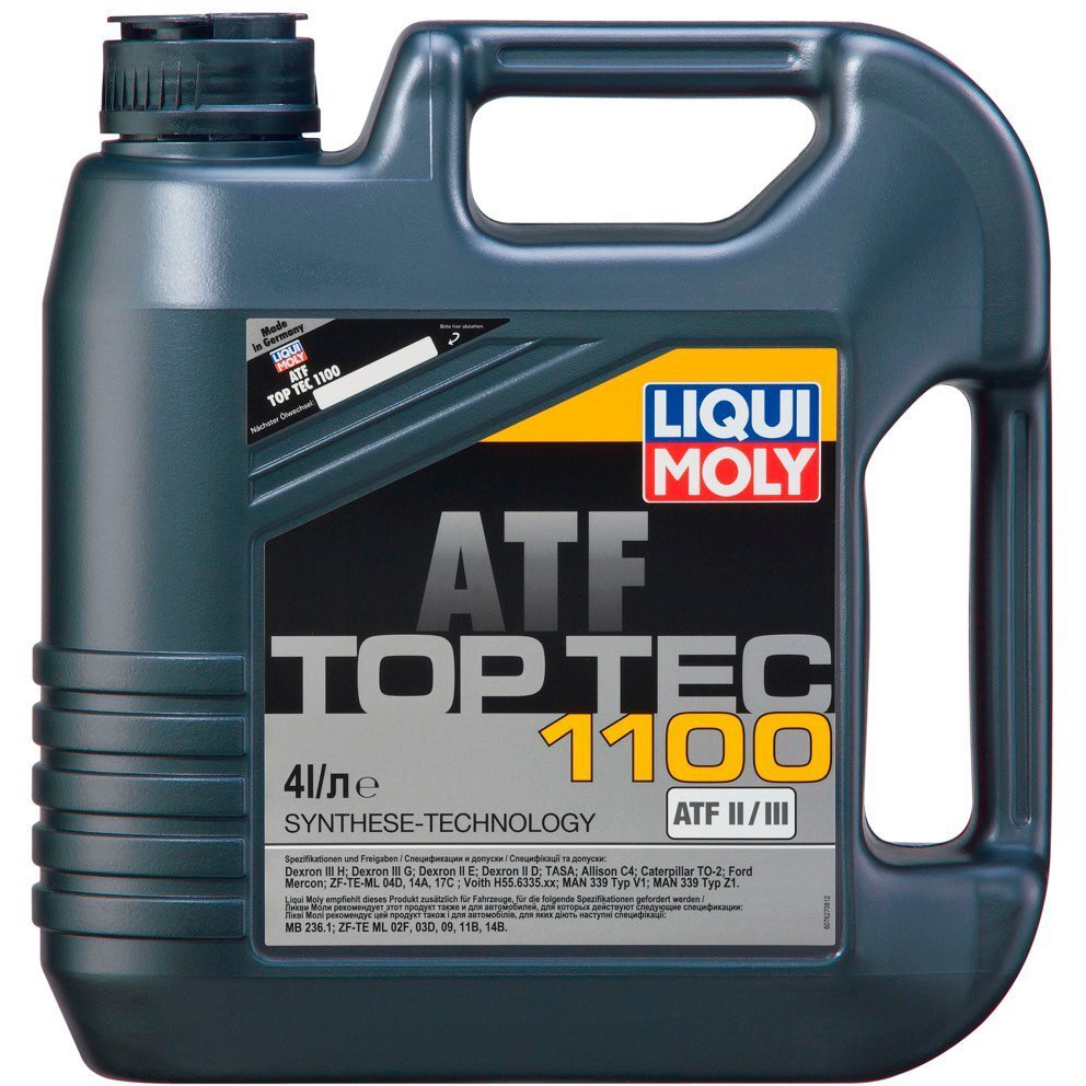 LIQUI MOLY Top Tec ATF 1100 Getriebeöl 500 Ml – Für Volvo, Ford U.a.