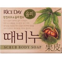 Мыло-скраб для тела Lion Rice Day Scrub Body Chestnut Soap 100г