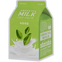 Тканевая маска для лица A'Pieu Green Tea Milk One-Pack 21г