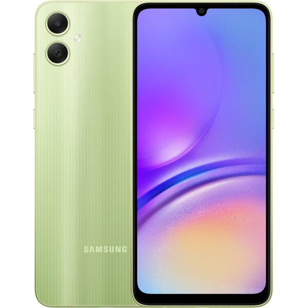 Смартфон Samsung Galaxy A05 4/128Gb Light Green (SM-A055FLGGSEK)
