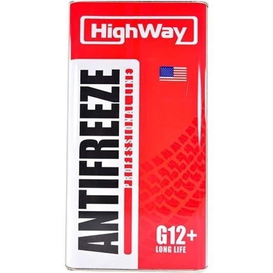 

Антифриз Highway Antifreeze -40°C Long Life G12+ Красный 5кг (4813593936)