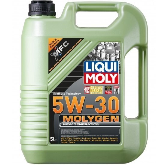 

Масло моторное Liqui Moly Molygen New Generation 5W-30, 5л (41071320397)