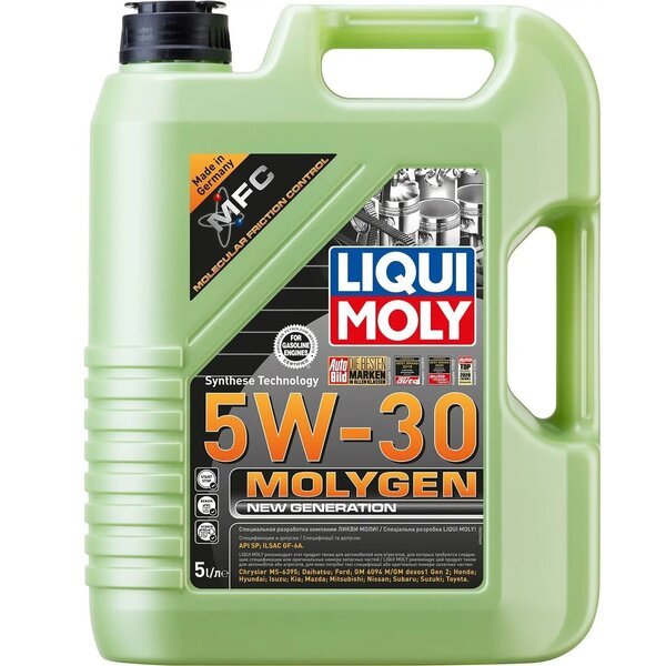 

Масло моторное Liqui Moly Molygen New Generation 5W-40, 5л (41021277615)
