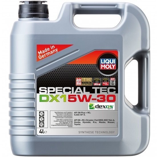 

Масло моторное Liqui Moly Special TEC DX1 5W-30, 4л (41021277618)