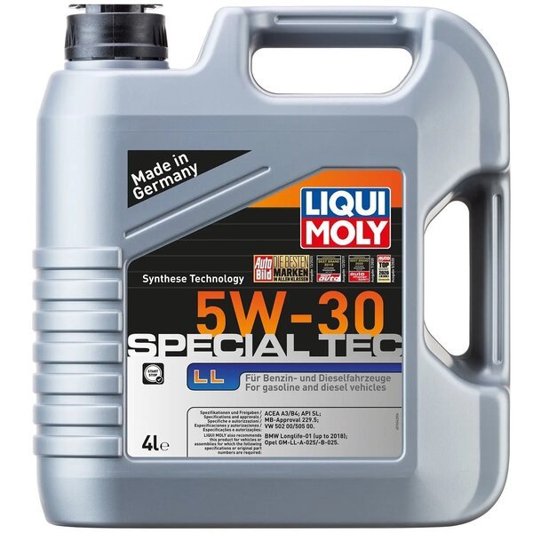 

Масло моторное Liqui Moly Special TEC LL 5W-30, 4л (4807664635)