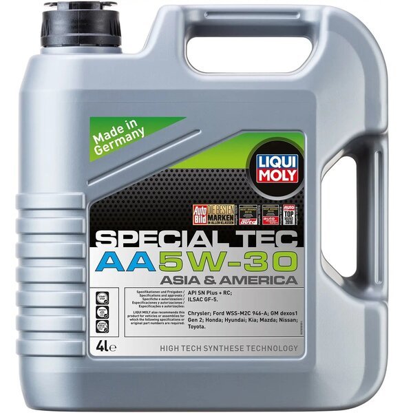 

Масло моторное Liqui Moly Special TEC АА 5W-30, 4л (4807664633)