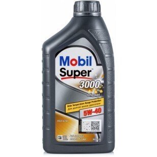 

Масло моторное Mobil Super 3000 Diesel 5W-40 API CF, 1л (41071388323)