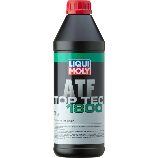 

Масло трансмиссионное Liqui Moly TOP TEC ATF 1800 Dexron VI, 1л (41021277578)