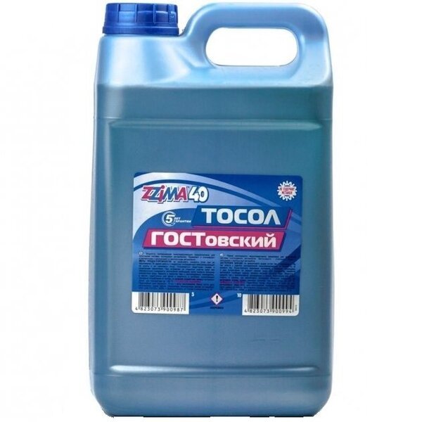 

Тосол Zzima до -40 4,25 кг (4813608517)