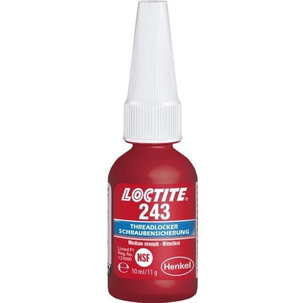 Фиксатор резьбы Loctite 243 анаэробный средней прочности 10мл ...