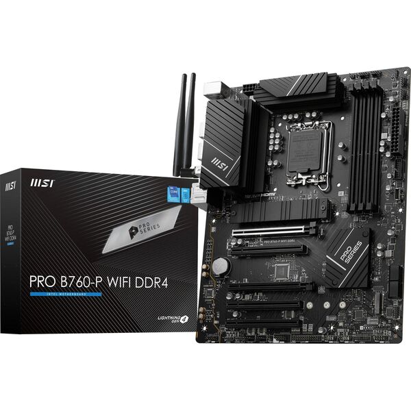 

Материнcкая плата MSI PRO B760-P WIFI DDR4 s1700 P760