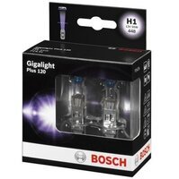 Лампа Bosch галогеновая 12V H1 P14.5S Gigalight Plus 120 (2шт) (BO_1987301105)