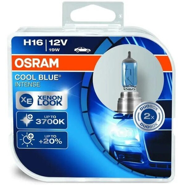 

Лампа Osram галогеновая 12V H16 19W Pgj19-3 Cool Blue Intense +20%, Duobox (2шт) (OS_64219_CBI-HCB)