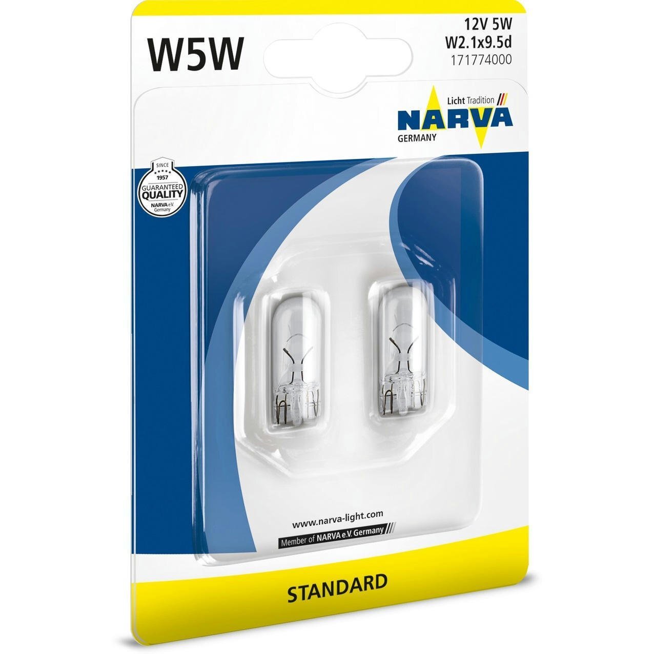 30x 12V 5W T10 Narva 17177 Glühlampe Glassockellampe Glühbirne