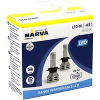 Лампа Narva светодиодная 12V/24V 24W H7 Led New Range Performance Narva 6500K (2шт) (NV_18033_RPNVA_X2)
