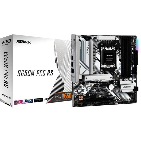 

Материнская плата ASRock B650M PRO RS
