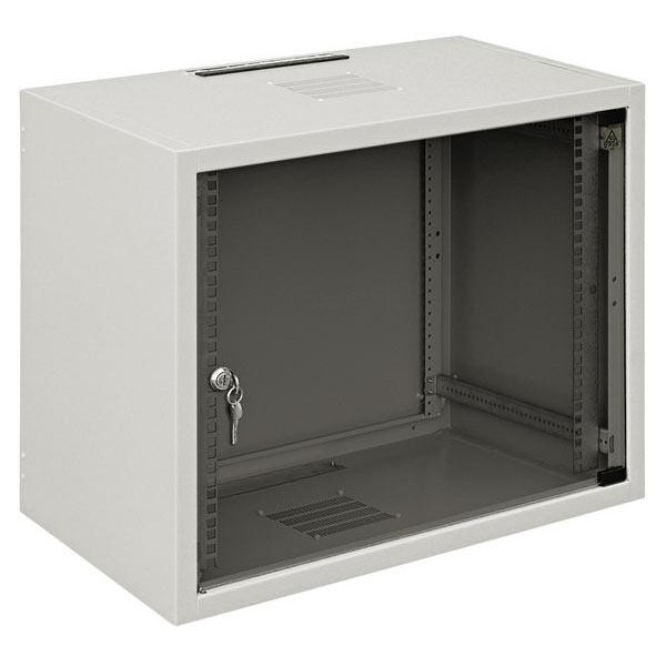 

19" шкаф ZPAS 10U, глуб. 400 мм., серый цвет (WZ-3504-01-02-011)