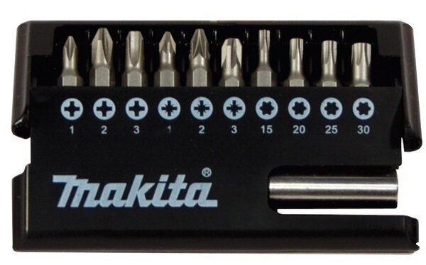 

Упаковка из 12 наборов бит Makita 11 шт (D-30651-12)