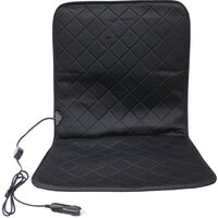 Накидка на сиденье Lavita с подогревом черная 12В, 45-84см (LA_140403BK)