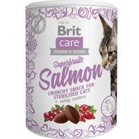 Ласощі для кішок Brit Care Snack Superfruits лосось, 100 г