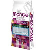 Сухий корм для кішок Monge Cat Bwild Grain Free Sterilised Тунець 10 кг